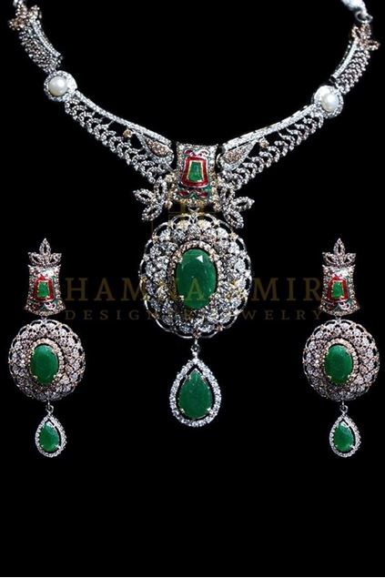 Picture of Emeralds Bridal Set