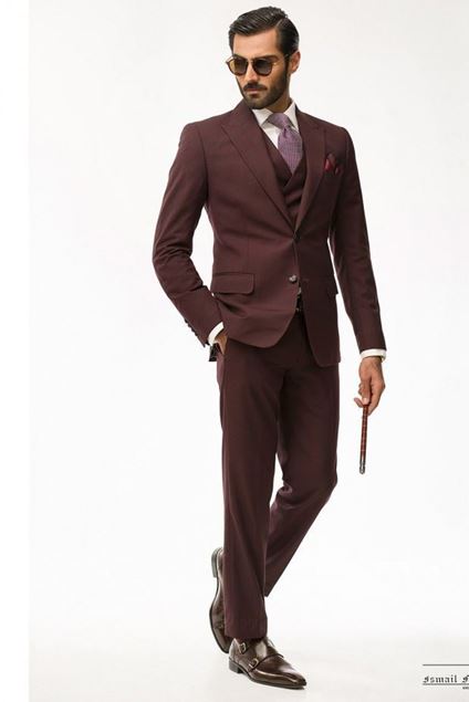 Picture of Deep Maroon Suit